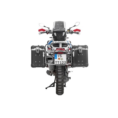 01-044-6831-0P ZEGA Evo aluminium pannier system for BMW R1200GS (-2012)/ BMW R1200GS Adventure (-2013)