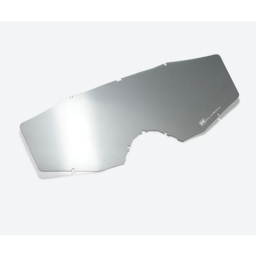 01-500-0149-0 Écran argent chrome pour masque Touratech 8K