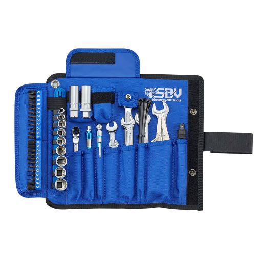 01-070-2213-0 Touratech professional toolset for Honda, Kawasaki, Suzuki, Triumph and Yamaha motorcycles, 70 pieces
