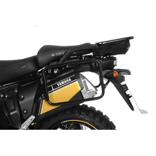 01-046-5561-0 Stainless steel pannier rack black, for Yamaha XT1200Z / ZE Super Tenere