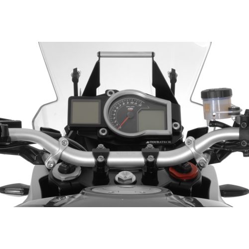01-371-5415-0 GPS mounting adapter above instruments, black, for KTM 1050 Adventure/ 1090 Adventure/ 1190 Adventure/ 1190 Adventure R