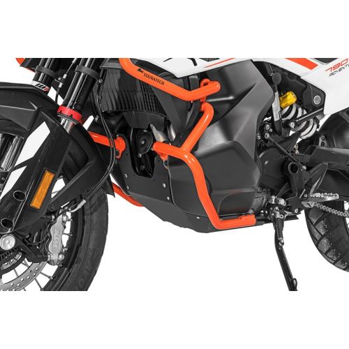 01-372-5136-0 Protector de motor RALLYE Evo, Aluminio negro para KTM 790 Adventure/ 790 Adventure R