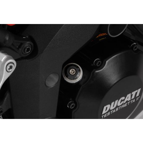 01-620-0020-0 Tapones para el llenado de aceite alu, esta anodizado negro Ducati Multistrada 1200