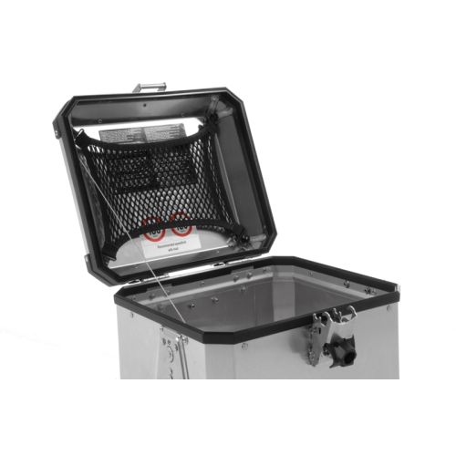 01-050-0821-0 Luggage net M, for pannier lids, original aluminum case BMW R1250GS/ Adventure, R1200GS Adventure, F900GS Adventure, F850GS/ Adventure, F800GS/ Adventure