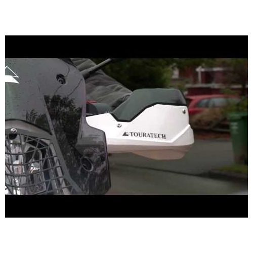 01-040-6711-0 Touratech Protectores GD de mano, negro KTM 890/ 790/ 1050/ 1090/ 1190 Adv (R)/ 1290 S Adv/ LC8 Adv, manillar de aluminio, Husqvarna Norden 901