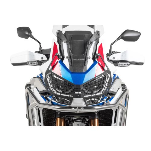 01-403-5095-0 Proteccion para los faros, negra, con cierre rapido para Honda CRF1100L Adventure Sports (-2023) 