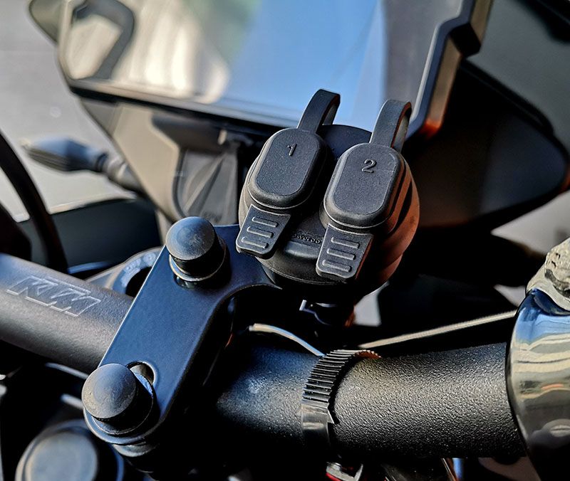 Usb handlebar mount discount