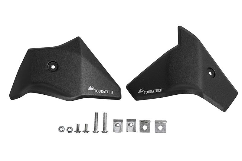 Cover for butterfly valves (Set), black, for BMW R1250GS