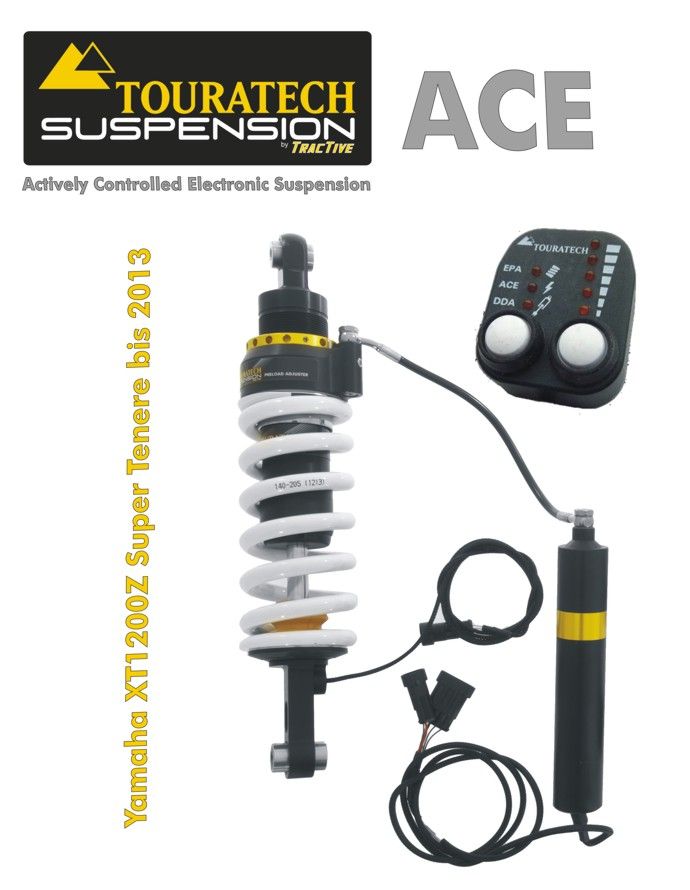 Touratech Suspension ACE shock absorber for Yamaha XT1200Z Super