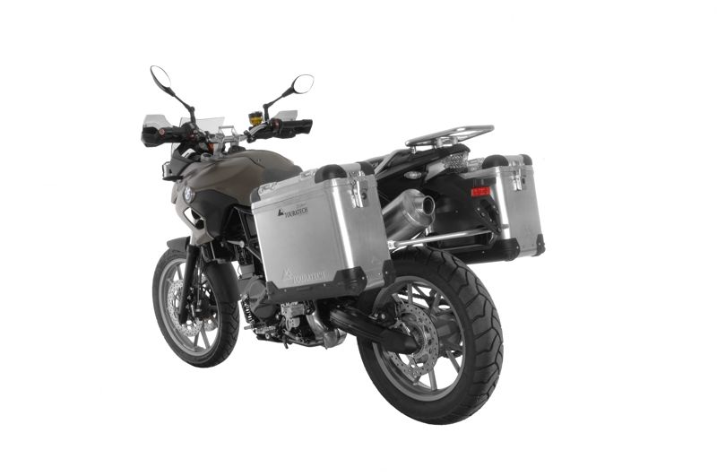 ZEGA Pro aluminium pannier system for BMW F800GS/ F650GS (Twin) | Touratech: Online shop for accessories