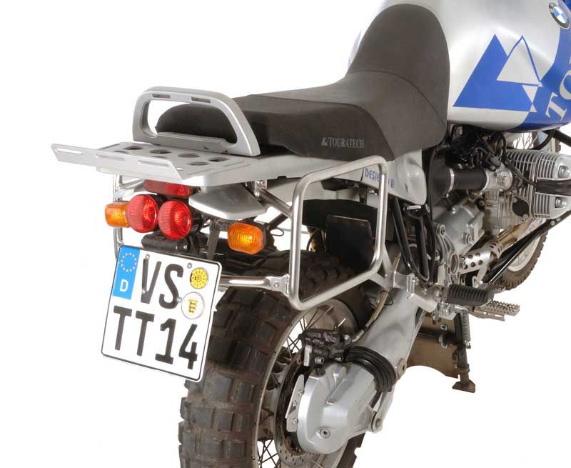 Pannier Racks for pannier case Zega Pro for BMW R1150GS R1150GS Adventure R1100GS R850GS stainless steel Touratech Online shop for motorbike accessories