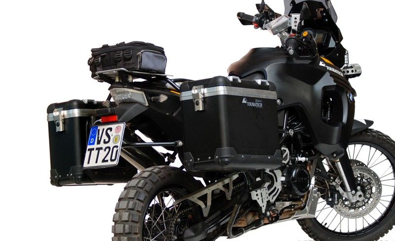 ZEGA Pro aluminium pannier system for BMW F800GS/ F700GS