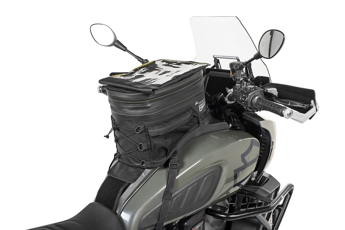 Magnetic tank bag harley discount