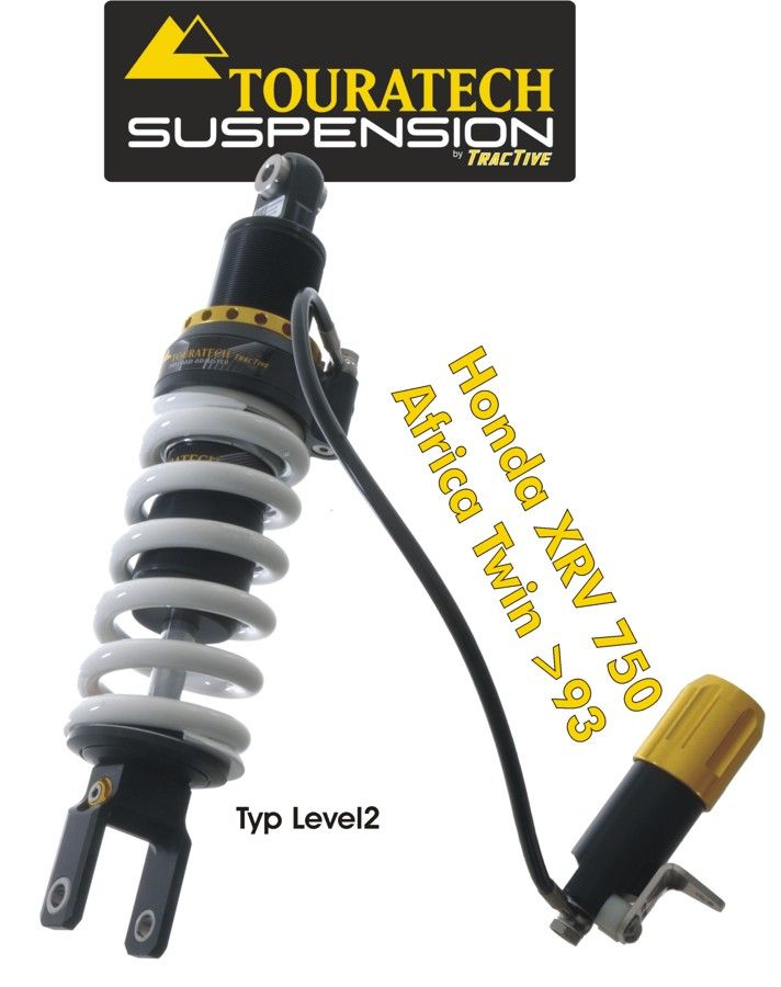 Touratech Suspension shock absorber for Honda XRV 750 Africa Twin