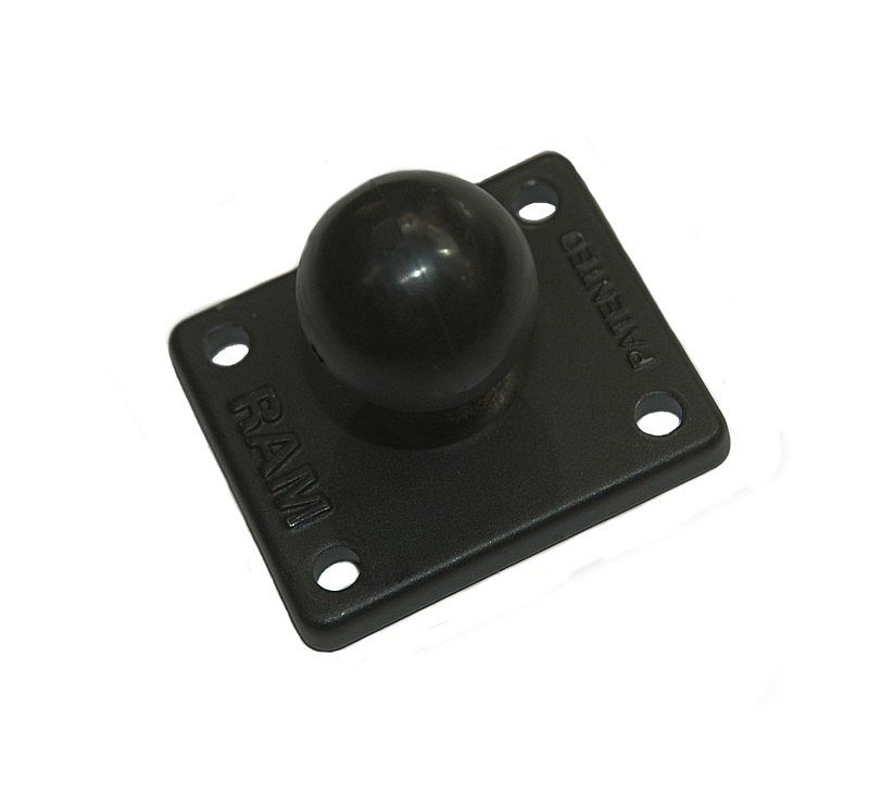 Discontinued by Manufacturer Ram Mount 2 x 1.7 Inches Base with 1-Inch Ball that Contains the Universal AMPs Hole Pattern for the Garmin zumo/TomTom Rider/Urban Rider 