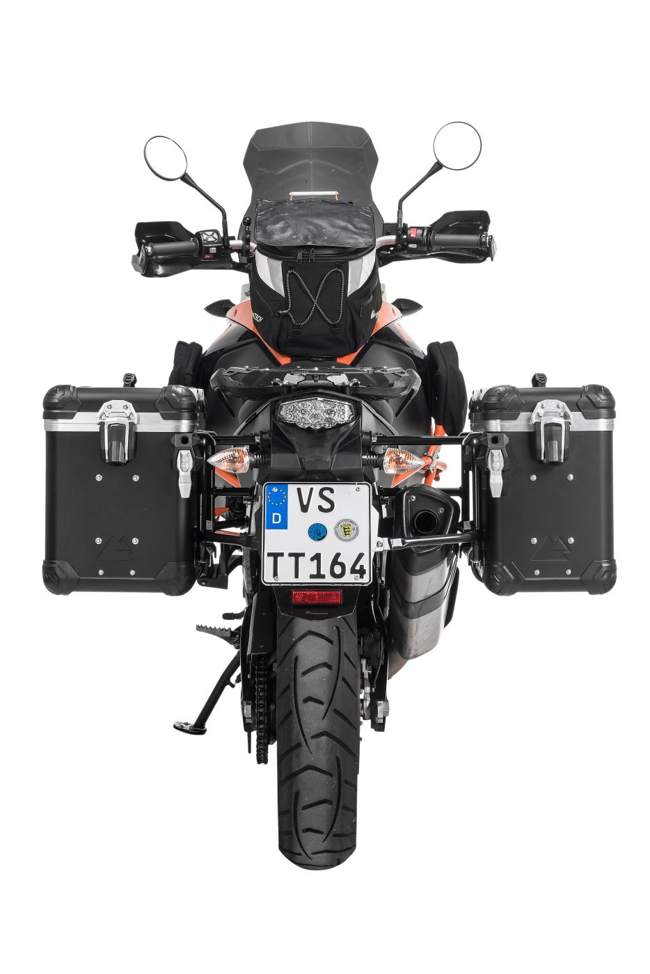 ZEGA Evo aluminium pannier system for KTM 1050 Adventure 1090 Adventure 1290 Super Adventure 1190 Adventure 1190 Adventure R Touratech Online shop for motorbike accessories
