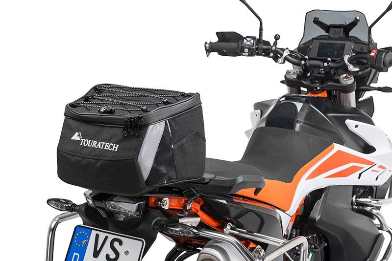 Tail bag Ambato for the luggage rack of the KTM 890 Adventure 890 Adventure R 790 Adventure 790 Adventure R 1290 Super Adventure 2021 Touratech Online shop for motorbike accessories