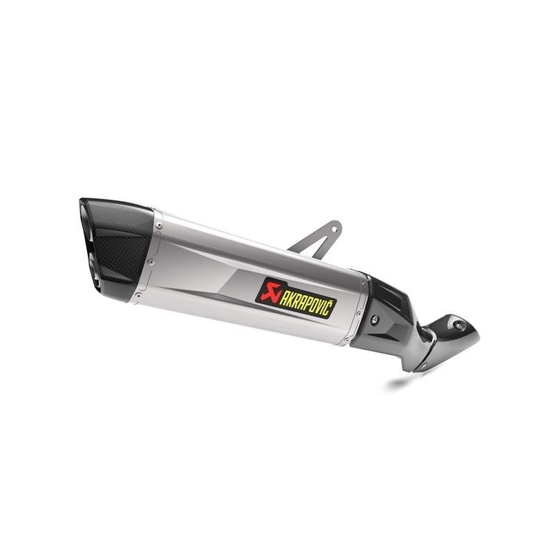 Exhaust Akrapovic slip on Titan black for Honda CRF1100L Africa