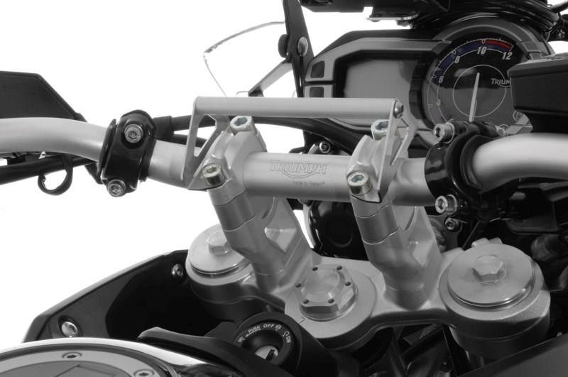 GPS mounting adapter for handlebar clamp for Triumph Tiger 900