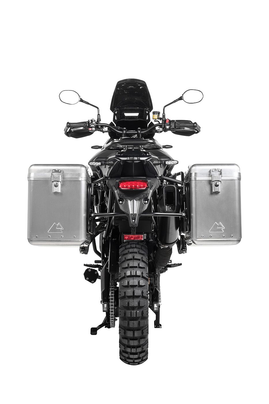 ZEGA Mundo aluminium pannier system for Triumph Tiger 900