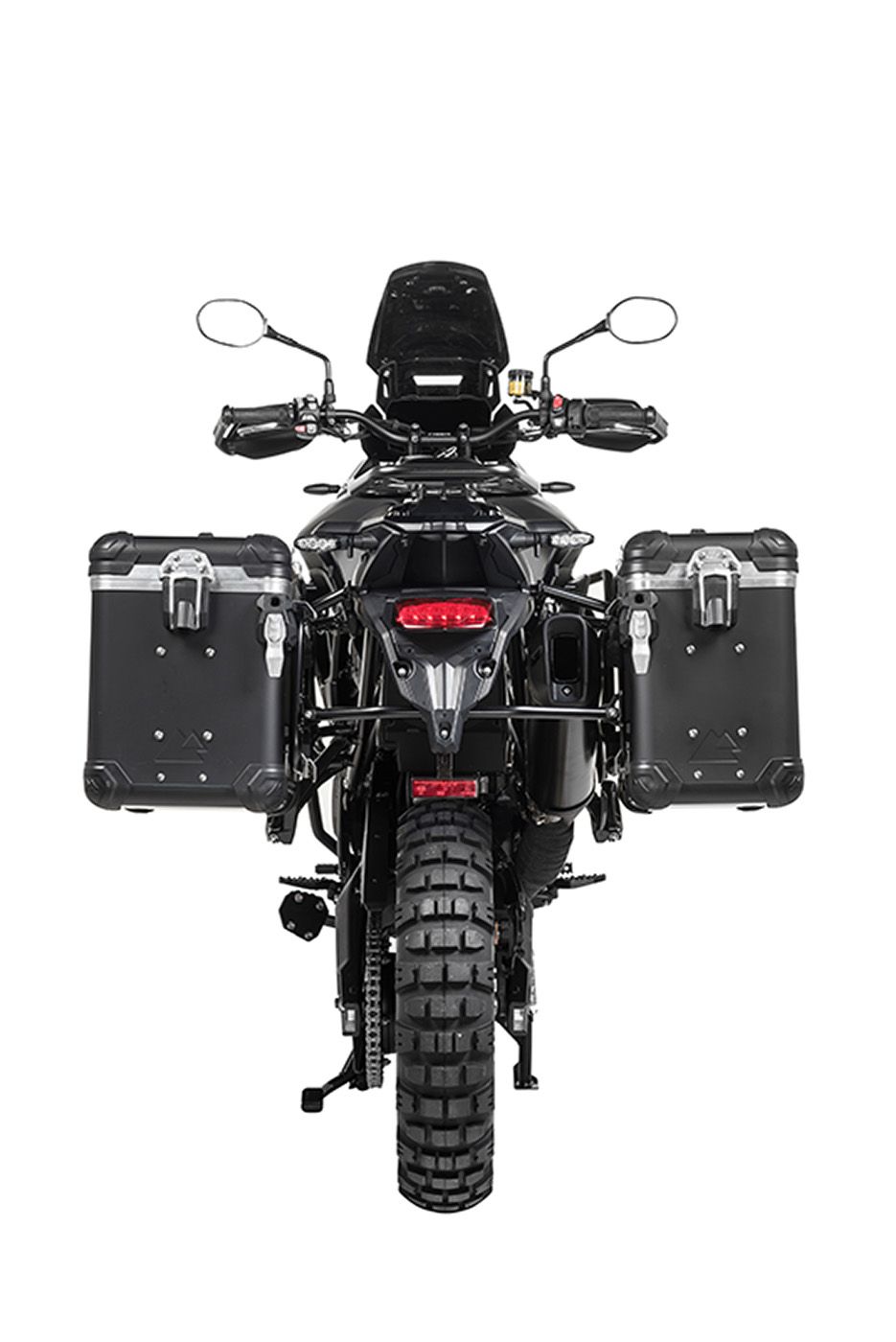 ZEGA Evo aluminium pannier system for Triumph Tiger 900