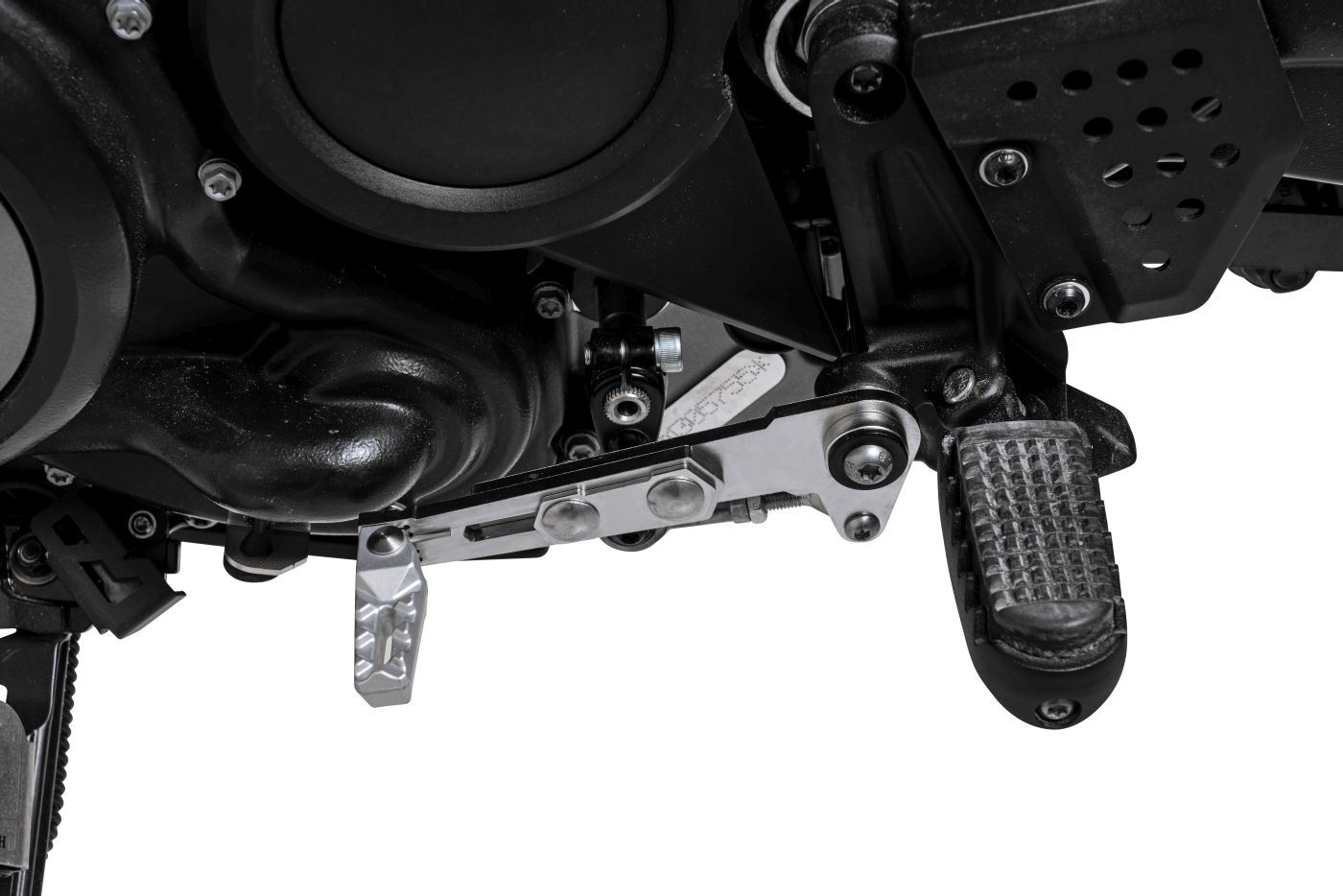 Gear lever length adjustable and foldable for Harley-Davidson