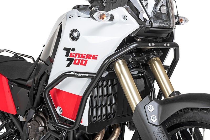 Stainless steel fairing crash bar black Yamaha Tenere 700 Touratech Online shop for motorbike accessories