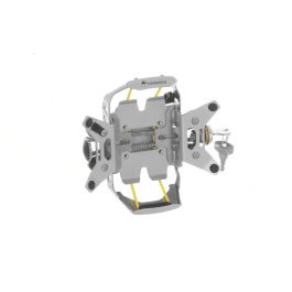 Handlebar mount for Garmin ZUMO 590 /595 LM *lockable* Natural