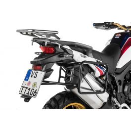 Stainless steel pannier rack black for Honda CRF1000L Africa Twin
