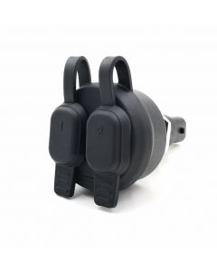 Dual USB Plug-n-Play socket for BMW Motorcycles