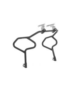 Stainless steel crash bar extension, black for BMW R1200GS (2013-2016)