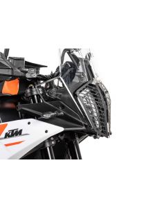 Headlamp guard, with quick release fastener for KTM 790/ 890 Adventure / R (2023-) *OFFROAD USE ONLY*