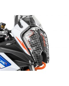 Headlight protector with quick release fasteners, for KTM 1290 Super Adventure S/R (2021-) *OFFROAD USE ONLY*