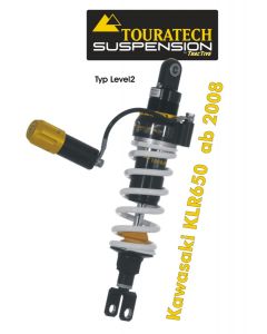 Touratech Suspension shock absorber for Kawasaki KLR650 from 2008 type Level2/Explore HP
