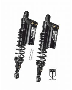 BLACK-T Twin-Shock Set Stage3 with reservoir for Harley Davidson FLHR Road King / Classic 2015-2020 (length 13 inch)