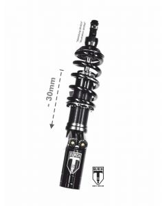 01-661-5823-0 BLACK-T lowering shock (-30mm) Stage3 with reservoir for Indian FTR 1200 / FTR 1200 S (2019-2021)
