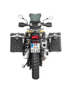 01-082-6831-0P ZEGA Evo aluminium pannier system for F900GS Adventure, F850GS/ Adventure, F800GS(2024-), F750GS