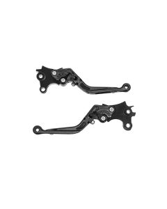 01-035-5640-0 Touratech brake and clutch lever set, for BMW R1300GS/ Adventure, folding and length adjustable