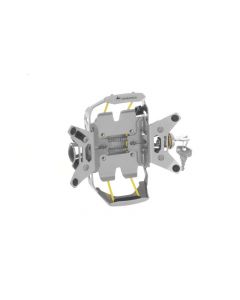01-065-0790-0 Handlebar mount for Garmin ZUMO 590 /595 LM *lockable* Natural anodised aluminium