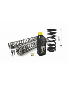01-661-5830-0 Black-T height lowering kit -30mm for Indian FTR 1200 / FTR 1200 S (2019-2021) replacement springs