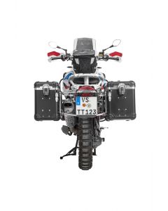 01-044-6831-0P ZEGA Evo aluminium pannier system for BMW R1200GS (-2012)/ BMW R1200GS Adventure (-2013)
