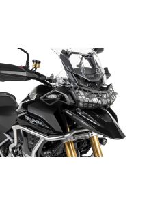 01-424-5095-0 Headlight guard with quick release fastener for Triumph Tiger 1200 (2022-) *OFFROAD USE ONLY*