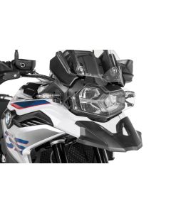 01-082-5090-0 Headlight protector makrolon with quick release fastener for BMW F850GS / F800GS (2024-)/ F750GS *OFFROAD USE ONLY*