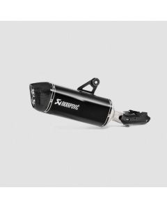 01-037-5850-0 Exhaust Akrapovic slip-on, Titan, black for BMW R1250GS / R1250GS Adventure from 2019