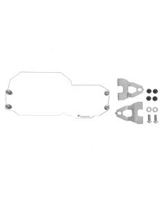 01-048-5090-0 Headlight protector Makrolon with quick release fastener for BMW F800GS/BMW F800GS Adventure/F650GS(Twin)/F700GS *OFFROAD USE ONLY*