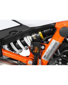 01-372-5031-0 Rear brake fluid reservoir guard, black for KTM 890 Adv/ Adv R/ 790 Adv / Adv R/ 1290 S Adv (2021-)/Husqvarna Norden 901/ Aprilia Tuareg 660