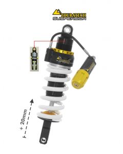 01-403-5862-0 Touratech Suspension shock absorber for Honda CRF1100L Africa-Twin from 2020 Type Level2/PDS HIGH +20mm