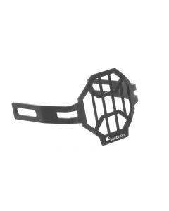 01-048-5468-0 Headlight protector for LED auxiliary headlight; anodised black aluminium for 01-048-5482/5484-0 *OFFROAD USE ONLY*