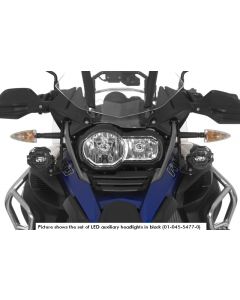 01-045-5479-0 Set of LED auxiliary headlights fog right/full beam headlight left for BMW R1200GS Adventure from 2014, black