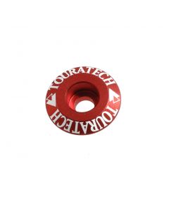 01-040-5901-0 End cap M6 red anodised